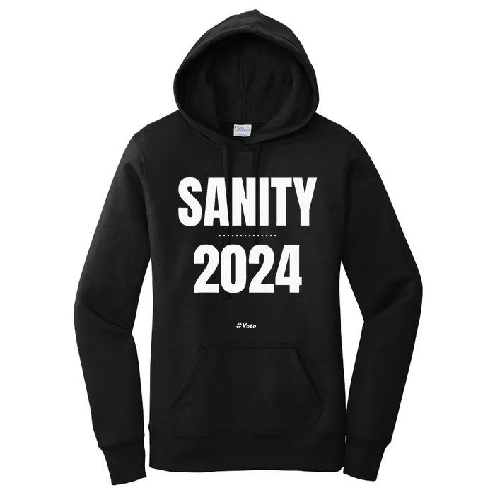 Political Sanity Women's Pullover Hoodie