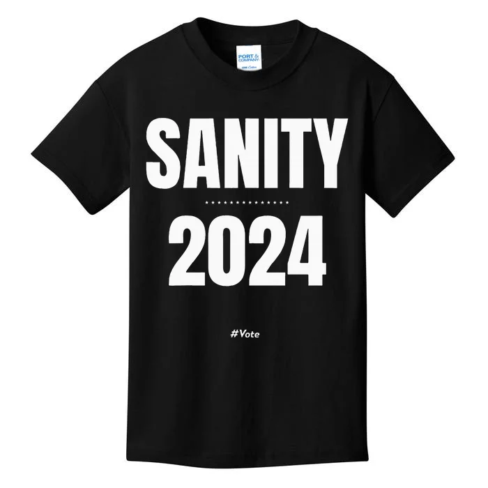 Political Sanity Kids T-Shirt