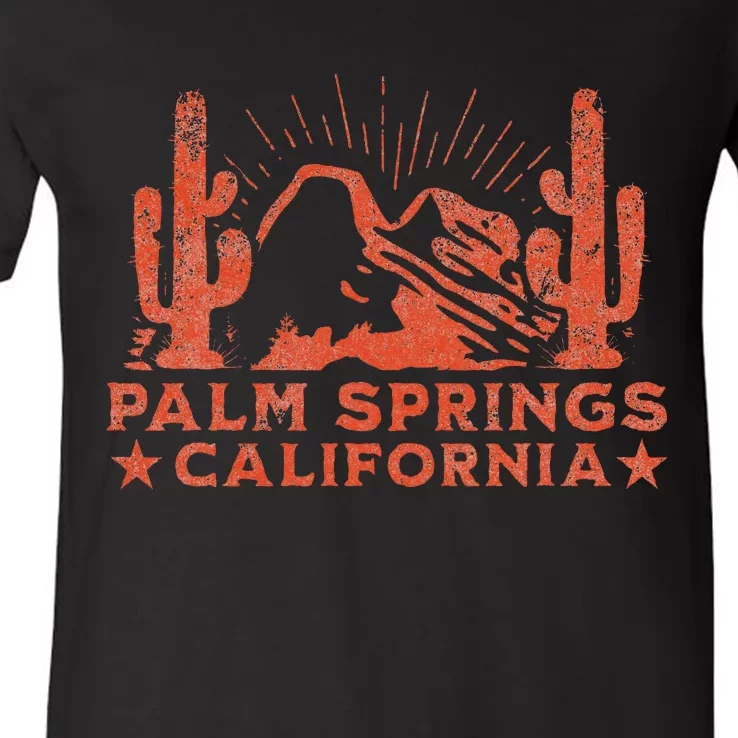 Palm Springs V-Neck T-Shirt