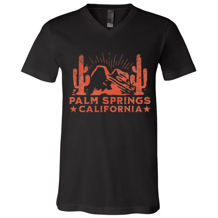 Palm Springs V-Neck T-Shirt