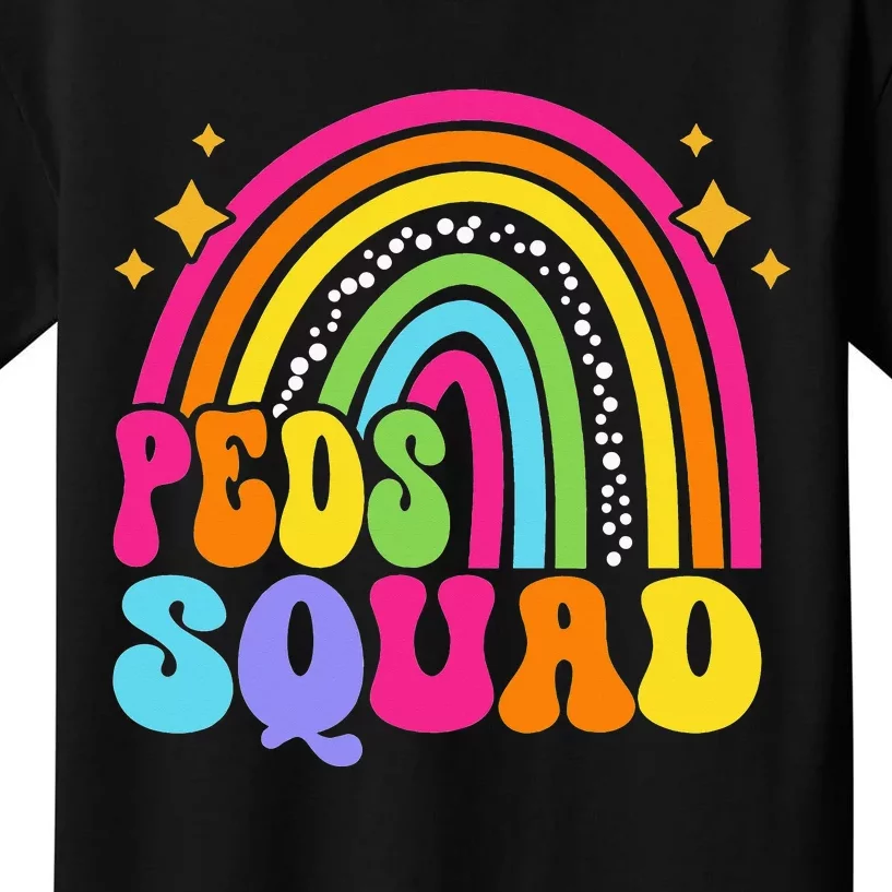 Peds Squad Pediatric Nurse PEDS Pediatrician Peds Nurse Cute Kids T-Shirt