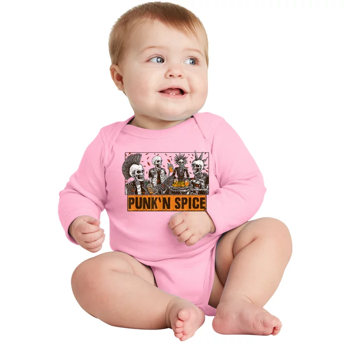 Punkn Spice Baby Long Sleeve Bodysuit