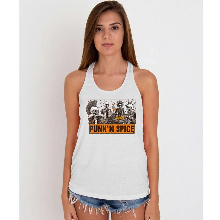 Punkn Spice Women's Knotted Racerback Tank