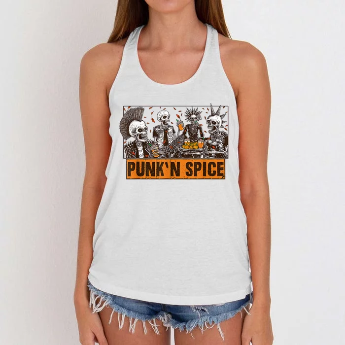 Punkn Spice Women's Knotted Racerback Tank