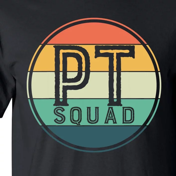 PT Squad Retro Physical Therapy Tall T-Shirt