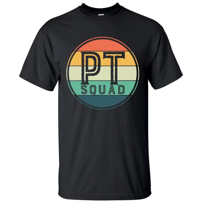 PT Squad Retro Physical Therapy Tall T-Shirt