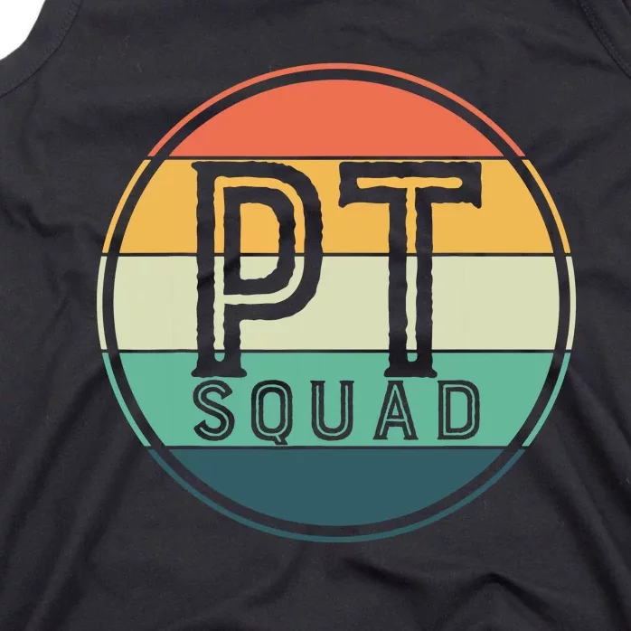 PT Squad Retro Physical Therapy Tank Top