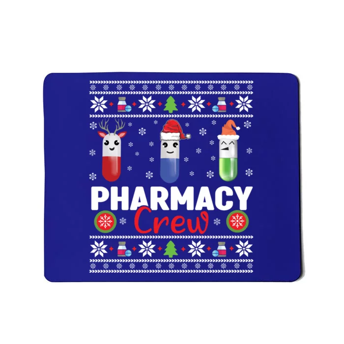 Pills Snow Reindeer Santa Claus Xmas Pharmacy Crew Great Gift Mousepad