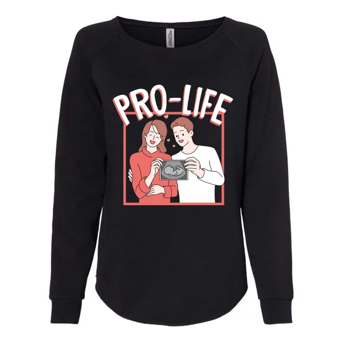 Prolife Support Rights Freedom Antiabortion Meaningful Gift Womens California Wash Sweatshirt