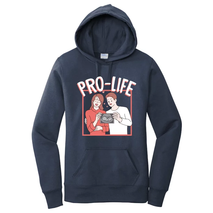 Prolife Support Rights Freedom Antiabortion Meaningful Gift Women's Pullover Hoodie