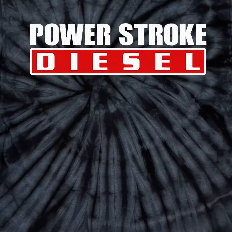 Power Stroke Roll Coal Turbo Diesels Powers Diesel Mechanic Tie-Dye T-Shirt