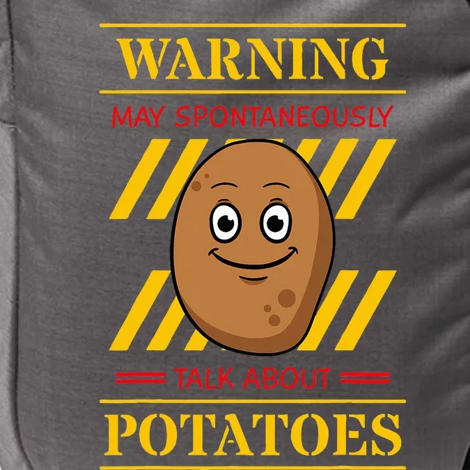 Potato Spud Root Vegetable Tater Vegan Lover Keto Gift Idea Impact Tech Backpack