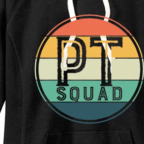 PT Squad Retro Physical Therapy Women's Fleece Hoodie