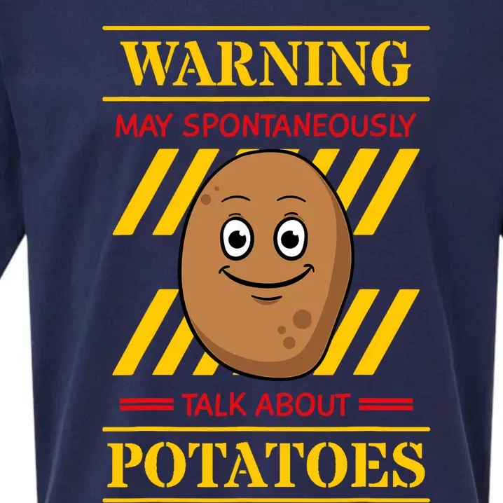 Potato Spud Root Vegetable Tater Vegan Lover Keto Gift Idea Sueded Cloud Jersey T-Shirt