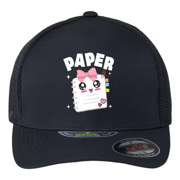 Paper Scissors Rock Halloween Costumes Group Family Flexfit Unipanel Trucker Cap