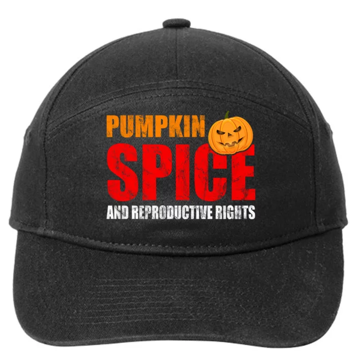 Pumpkin Spice Reproductive Rights 7-Panel Snapback Hat