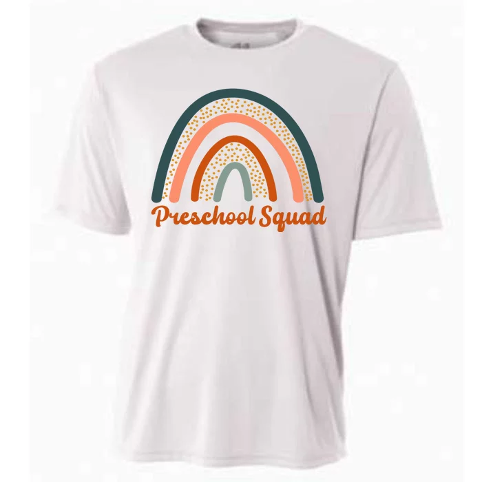 Preschool Squad Rainbow Back To School Cooling Performance Crew T-Shirt