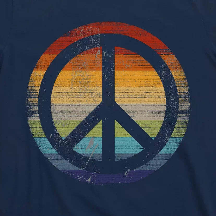 Peace Symbol Retro T-Shirt