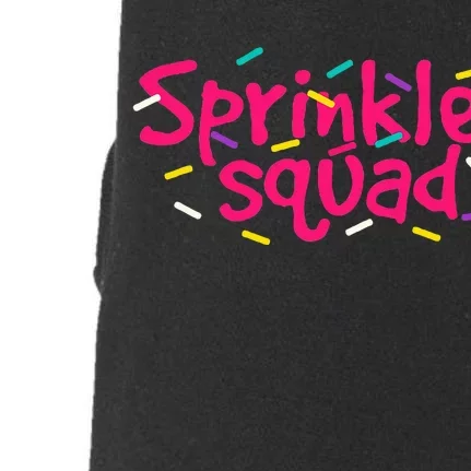 Pink Sprinkle Squad Cookie Donut Cupcakes Sprinkles Lovers Doggie 3-End Fleece Hoodie