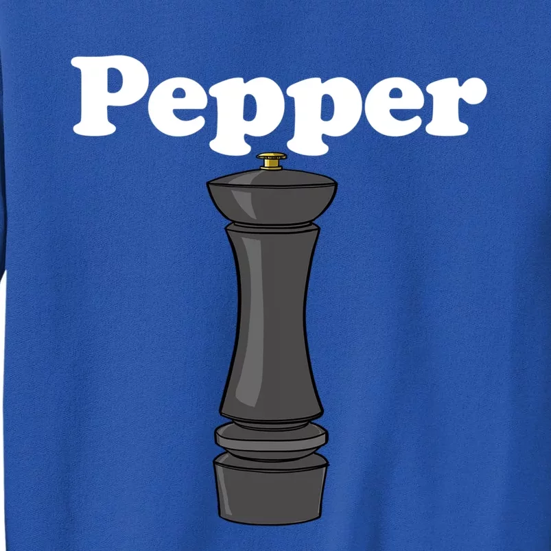 Pepper Shaker Salt And Pepper Bff Matching Halloween Costume Gift Tall Sweatshirt