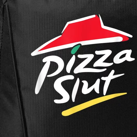 Pizza Slut Spoof Parody City Backpack