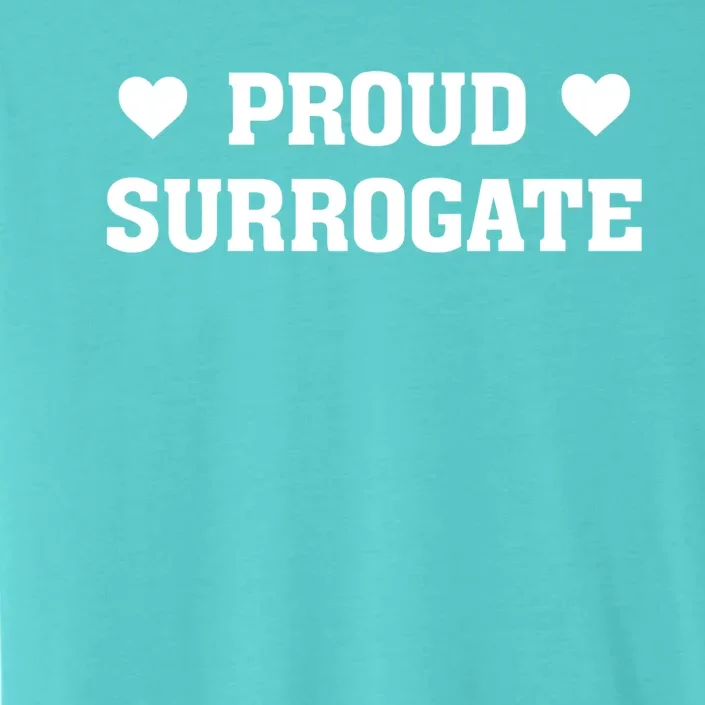 Proud Surrogate Surrogacy Love Heart Gift ChromaSoft Performance T-Shirt