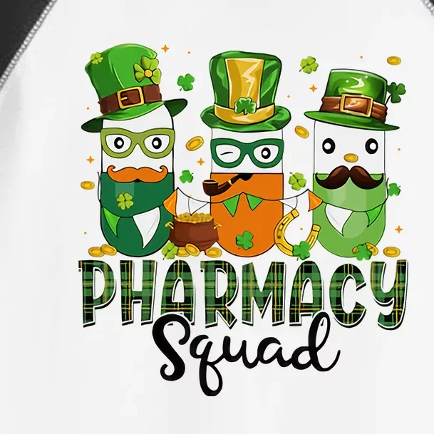 Pharmacy Squad Saint Patrick's Day Green Lucky Toddler Fine Jersey T-Shirt