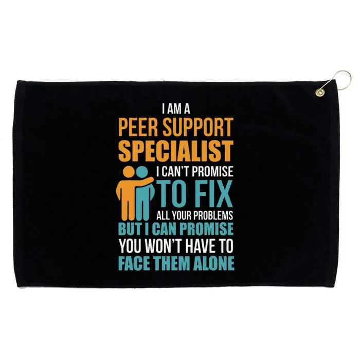 Peer Support Specialist Pss Grommeted Golf Towel