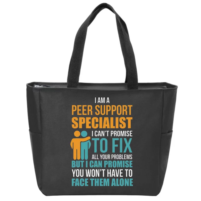 Peer Support Specialist Pss Zip Tote Bag