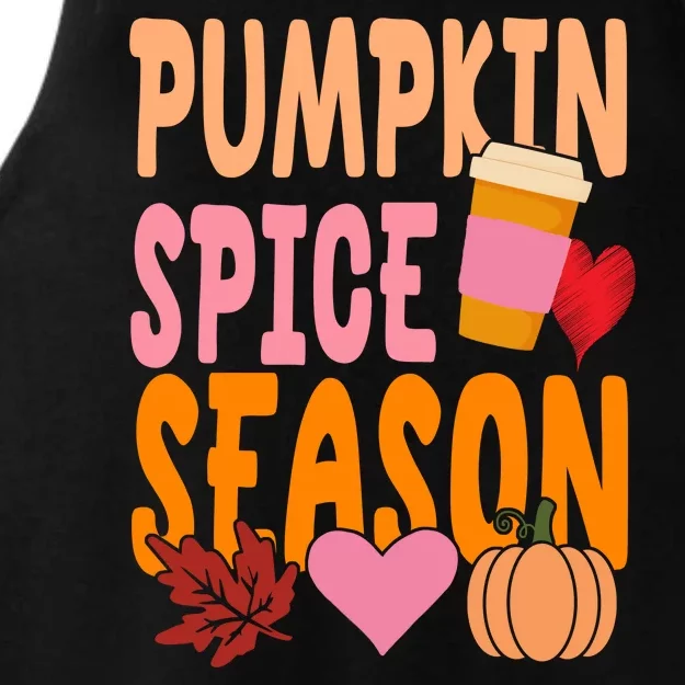 Pumpkin Spice Season Ladies Tri-Blend Wicking Tank