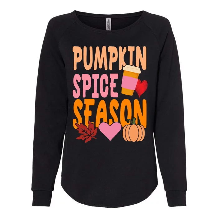 Pumpkin Spice Season Womens California Wash Sweatshirt