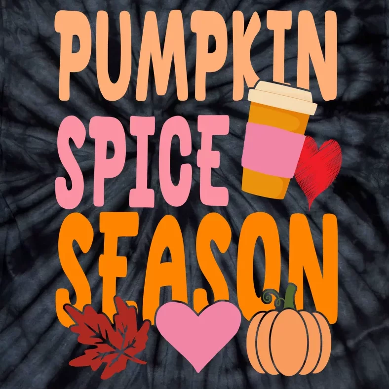 Pumpkin Spice Season Tie-Dye T-Shirt