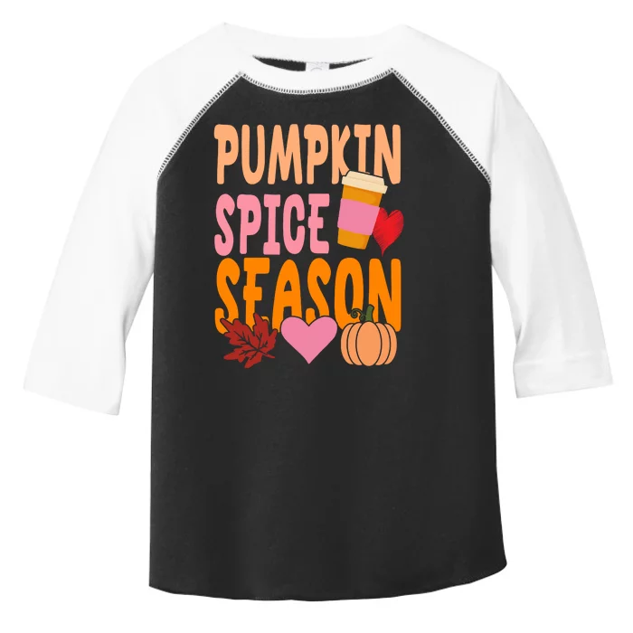 Pumpkin Spice Season Toddler Fine Jersey T-Shirt