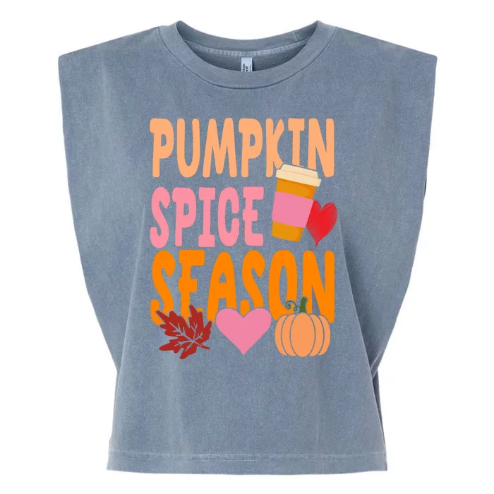 Pumpkin Spice Season Garment-Dyed Women's Muscle Tee