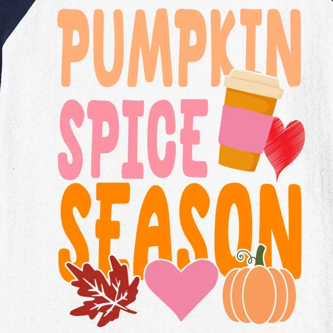 Pumpkin Spice Season Baseball Sleeve Shirt