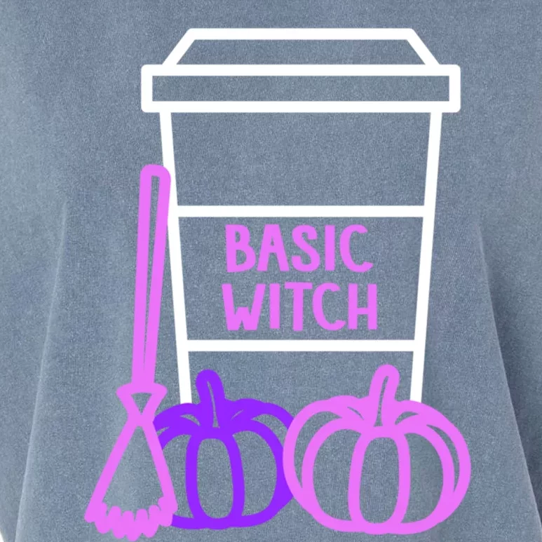 Pumpkin Spice Season Coffee Addict Basic Witch Meaningful Gift Garment-Dyed Women's Muscle Tee