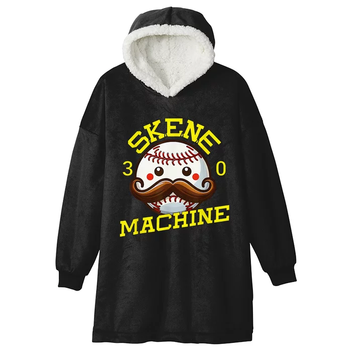 Paul Skenes Skene Machine Pittsburgh Baseball Gift Hooded Wearable Blanket