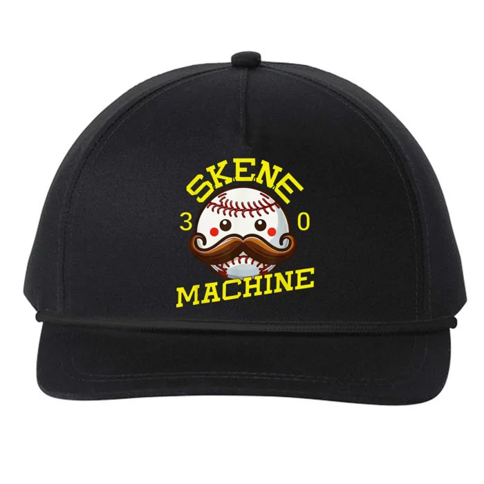 Paul Skenes Skene Machine Pittsburgh Baseball Gift Snapback Five-Panel Rope Hat