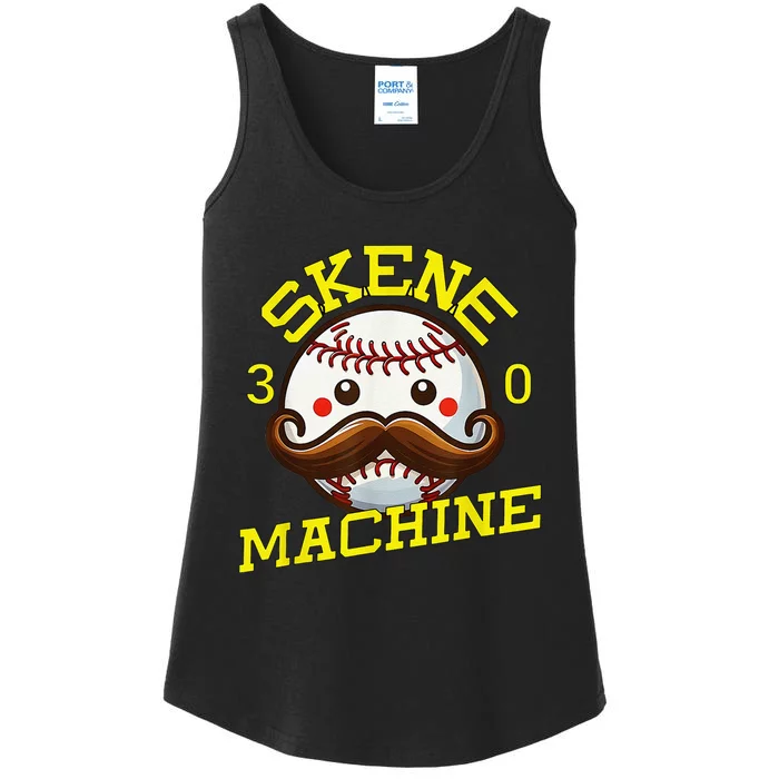 Paul Skenes Skene Machine Pittsburgh Baseball Gift Ladies Essential Tank