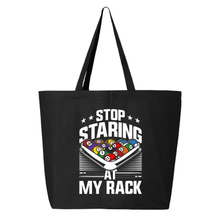 Pool Stop Staring At My Rack Billiard 25L Jumbo Tote