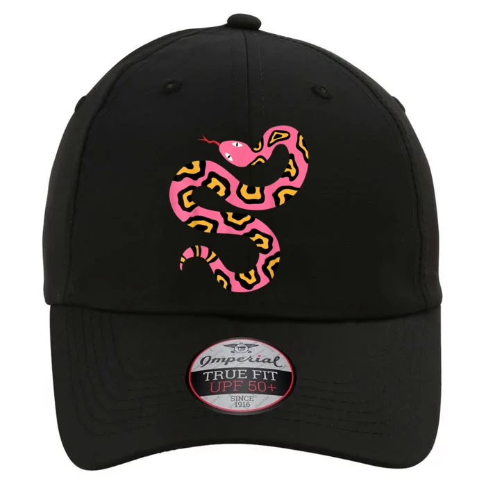 Pink Snake Sky Herpetologist Reptile Python Lover The Original Performance Cap