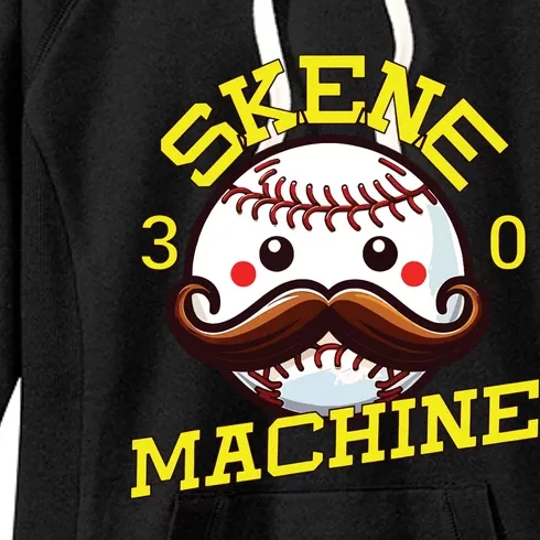 Paul Skenes Skene Machine Pittsburgh Baseball Women's Fleece Hoodie