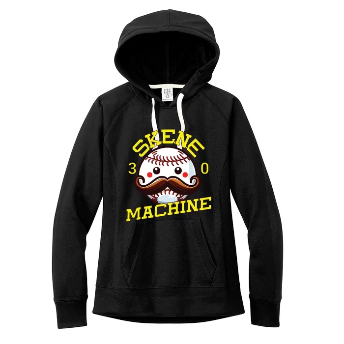 Paul Skenes Skene Machine Pittsburgh Baseball Women's Fleece Hoodie