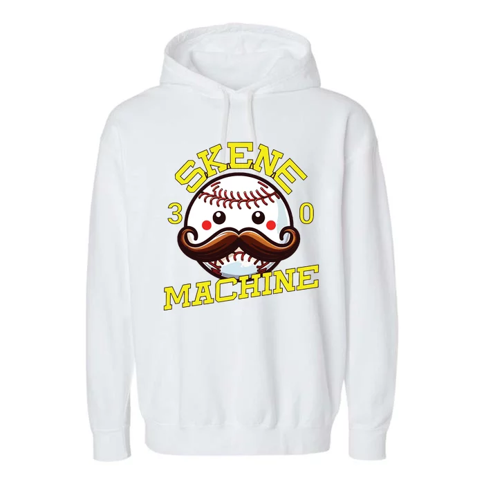 Paul Skenes Skene Machine Pittsburgh Baseball Garment-Dyed Fleece Hoodie