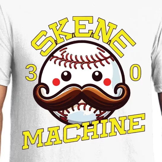 Paul Skenes Skene Machine Pittsburgh Baseball Pajama Set