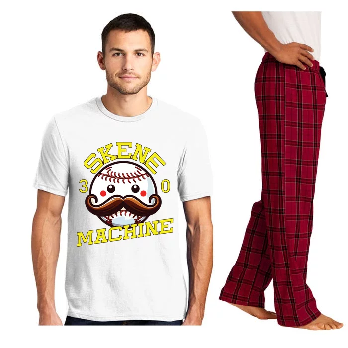 Paul Skenes Skene Machine Pittsburgh Baseball Pajama Set