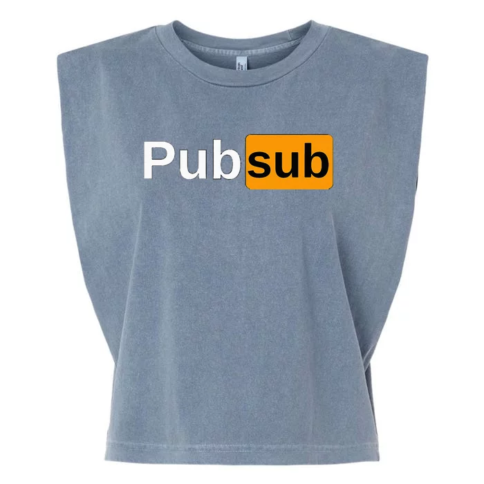 Pub Sub Sandwich Fan Adult Sarcastic Humor Garment-Dyed Women's Muscle Tee