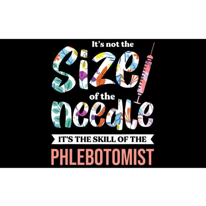 Phlebotomist Skill Syringe Phlebotomy Medical Nurse Blood Bumper Sticker