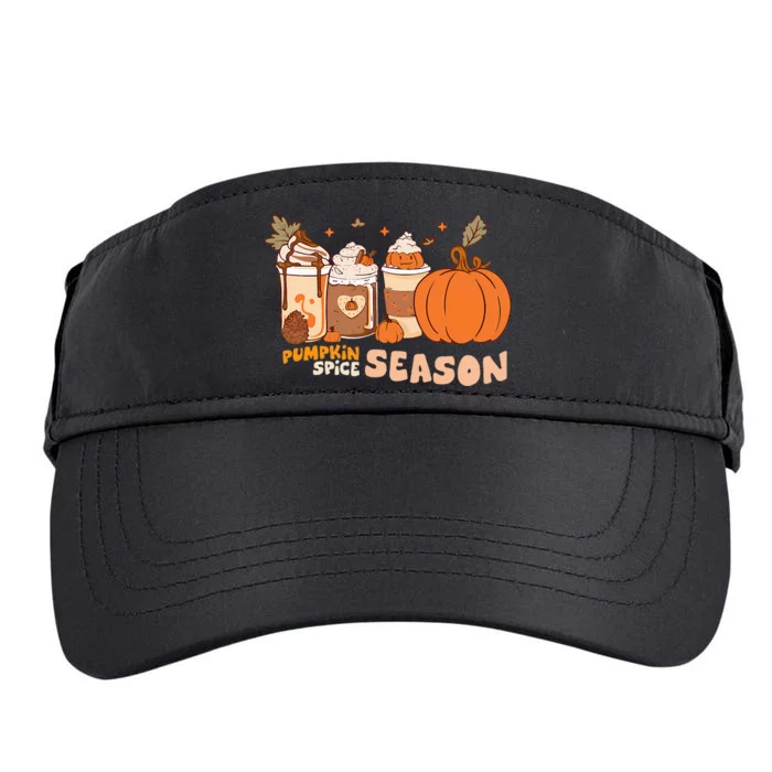 Pumpkin Spice Season Autumn Fall Thanksgiving Day Adult Drive Performance Visor