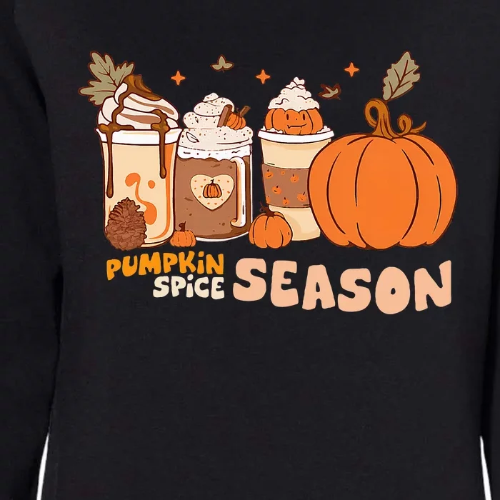 Pumpkin Spice Season Autumn Fall Thanksgiving Day Womens California Wash Sweatshirt